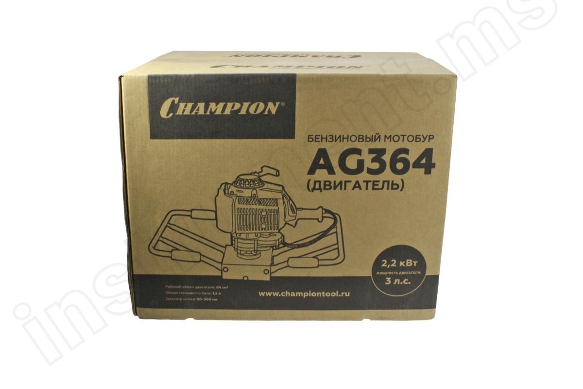 Мотобур Champion AG 364 - фото 10